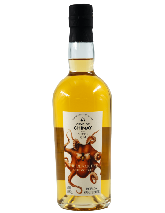 Rum de Chimay 50cL | Rhum au Miel d'Abeille Noire - Cave de Chimay