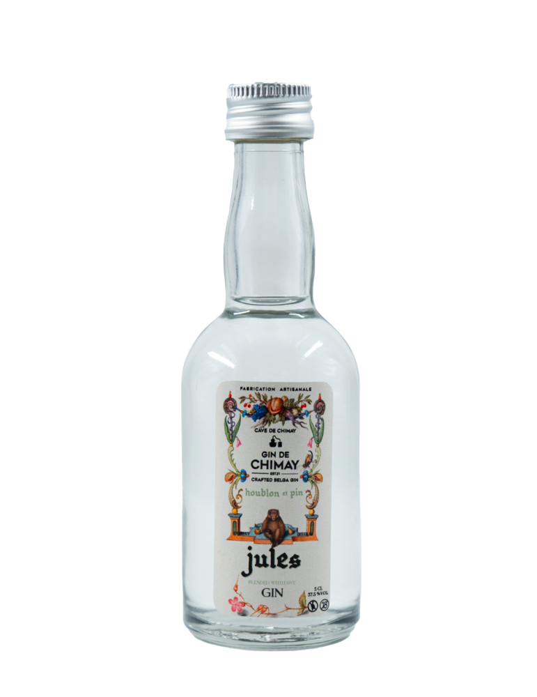 Jules Gin 5cL | Mignonnette Gin Artisanal Belge - Cave de Chimay