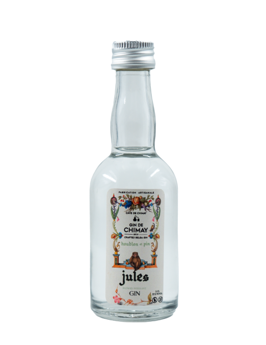 Jules Gin 5cL | Mignonnette Gin Artisanal Belge - Cave de Chimay
