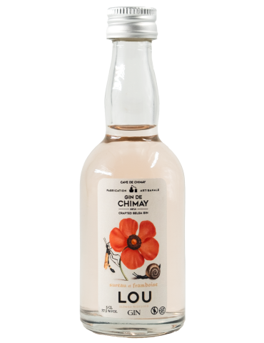 Lou Gin 5cL | Mignonnette Gin Floral Belge - Cave de Chimay
