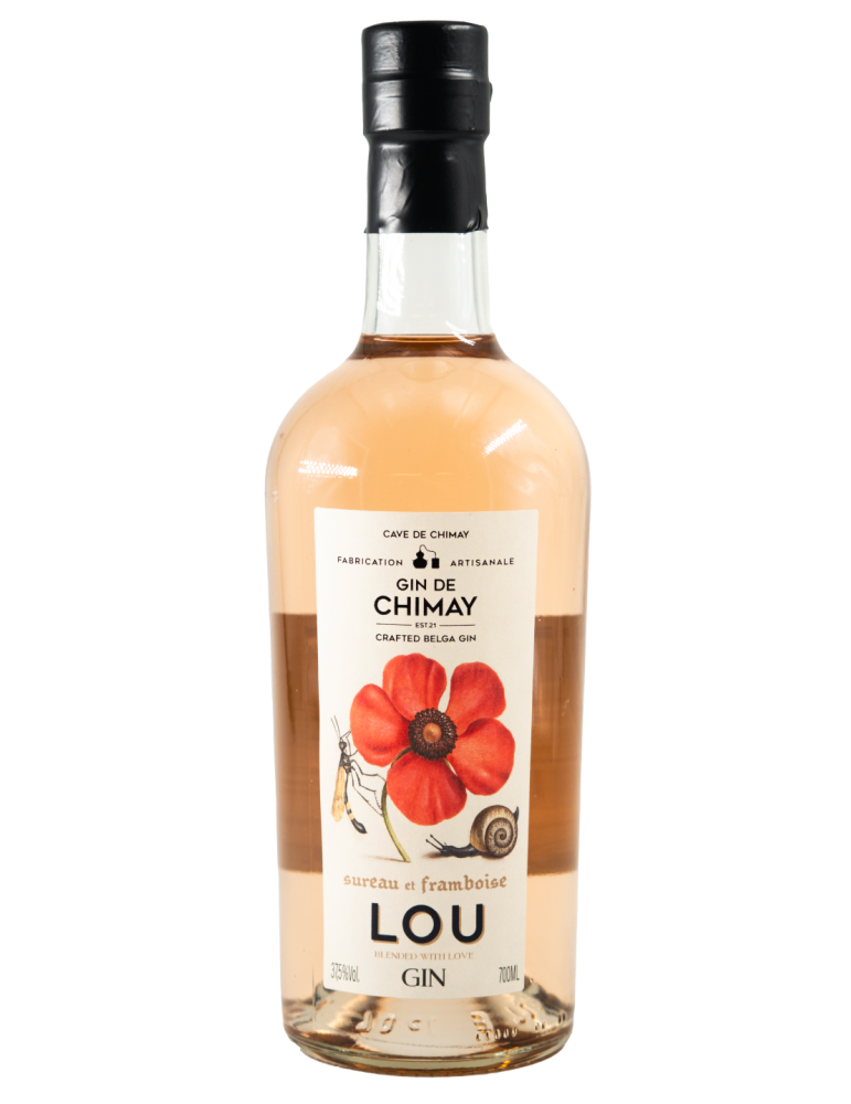 Lou Gin 70cL | Grand Format Gin au Sureau - Cave de Chimay