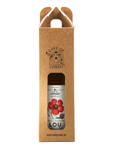 Pack Lou Gin 50cL | Coffret Cadeau Gin Floral - Cave de Chimay