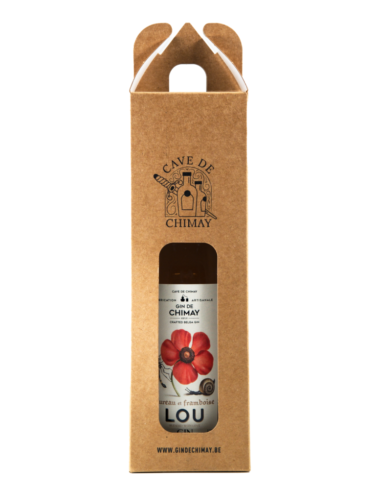 Pack Lou Gin 50cL | Coffret Cadeau Gin Floral - Cave de Chimay