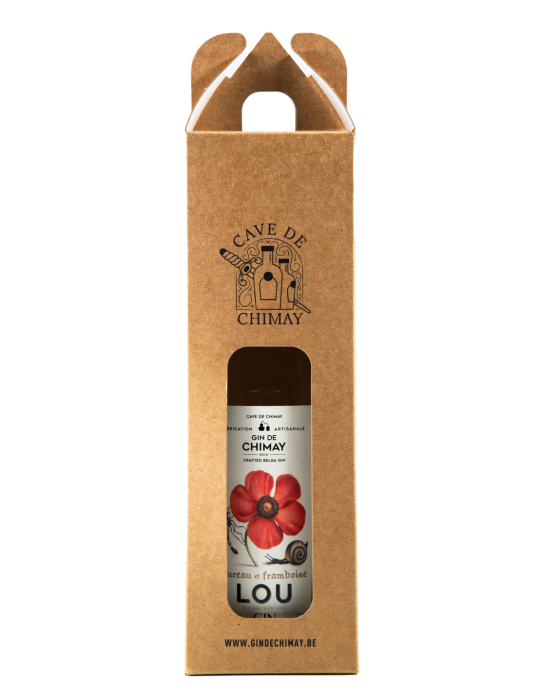 Pack Lou Gin 50cL | Coffret Cadeau Gin Floral - Cave de Chimay