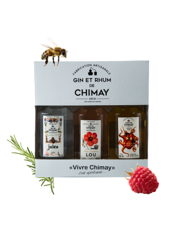 Coffret Découverte 3 x 20cL | Gins & Rum - Cave de Chimay
