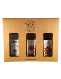 Coffret Jules Gin 50cL + Lou Gin 50cL + Rum 50cL